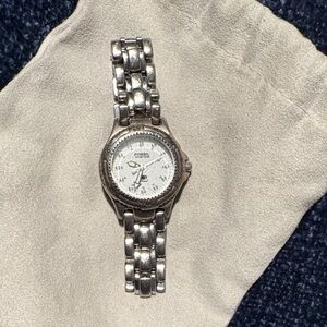 Fossil Stainless Steel Watch with Glow in the Dark Hands